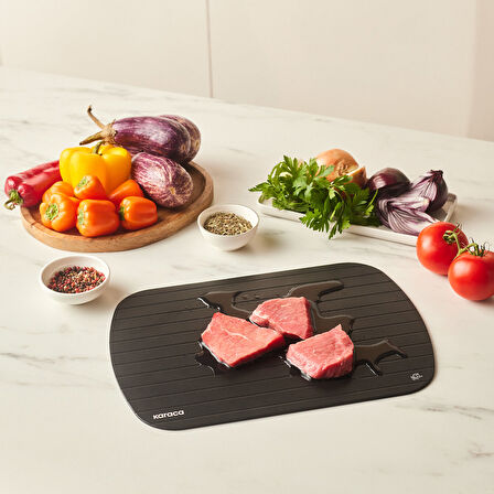 Karaca Mutfaksever Defrozlu Buz Çözücü Kesme Tahtası 35 cm 