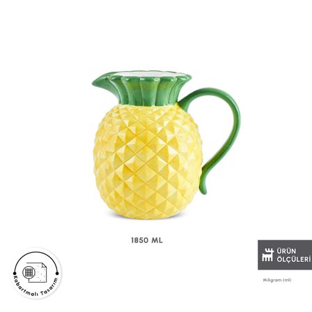 Karaca Pineapple Sürahi 1850 ml