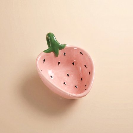 Karaca Strawberry Çerezlik 14 cm Pembe