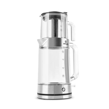 Emsan Feel Steel XL Cam Çay Makinesi