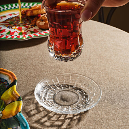 Karaca Rcr Etna Cam Çay Tabağı