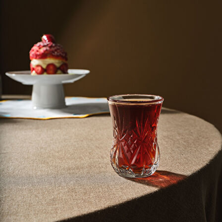 Karaca Rcr Melodia 6'lı Cam Çay Bardağı Seti