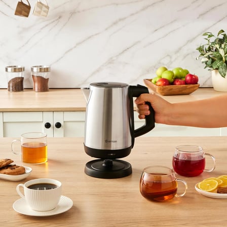  Emsan 2203 Su Isıtıcı Paslanmaz Çelik Kettle Inox 2,2 Litre