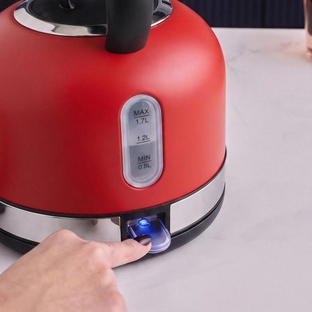 Emsan  Retro Su Isıtıcısı 2202 Retro Red 1,7L 2200W