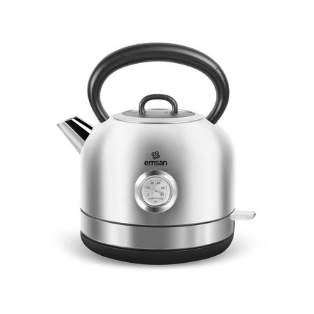 Emsan Retro Su Isıtıcısı 2202 Inox 1,7L 2200W