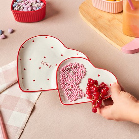 Karaca Heart To Heart Sunumluk Beyaz 26 cm