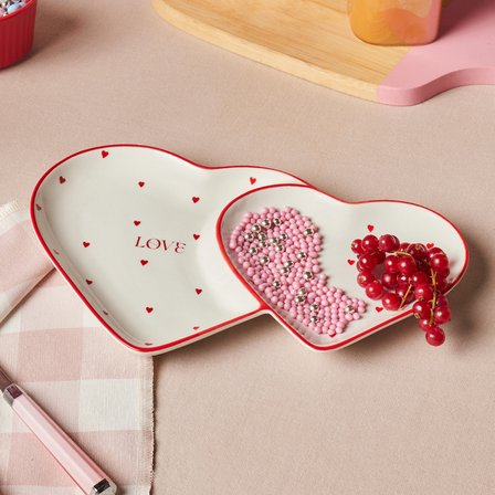 Karaca Heart To Heart Sunumluk Beyaz 26 cm