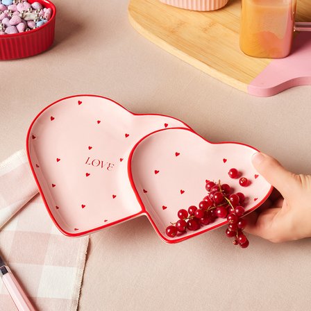 Karaca Heart To Heart Sunumluk Pembe 26 cm