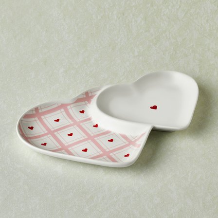 Karaca Heart To Heart Sunumluk Çizgili 26 cm