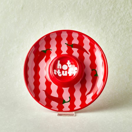 Karaca Hot Stuff Acı Biber Desenli Sunumluk Kırmızı 24 cm