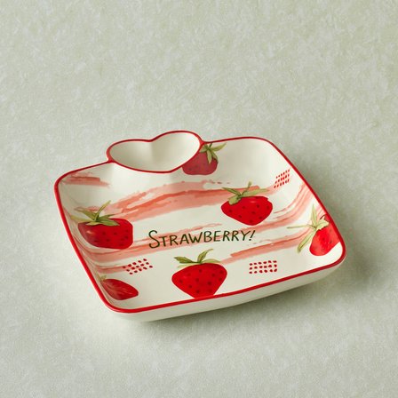 Karaca Strawberry Kalpli Sunumluk 19 cm