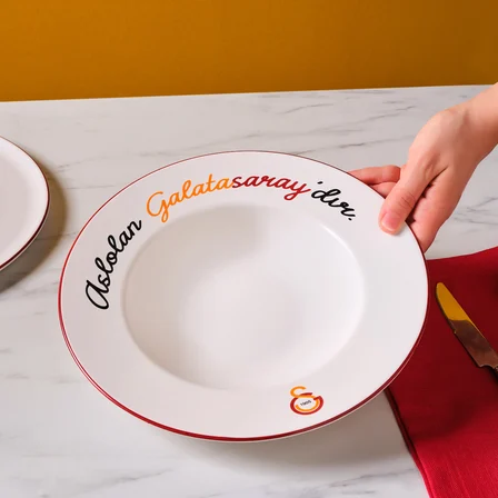Karaca x Galatasaray Lisanslı Makarna Tabağı 27 cm