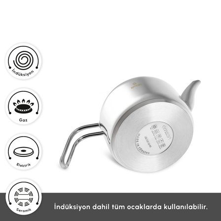 Emsan Urban Maxi Çaydanlık Takımı 1,65L & 2,5L