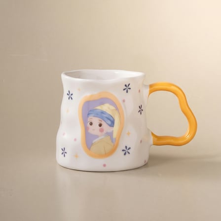 Karaca Canvas Sarı Kupa 380 ml