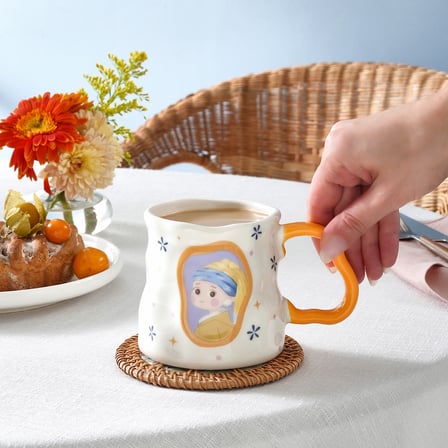 Karaca Canvas Sarı Kupa 380 ml