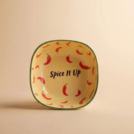 Karaca Spice It Up Acı Biberli Dikdörtgen Çerezlik 10 cm Sarı