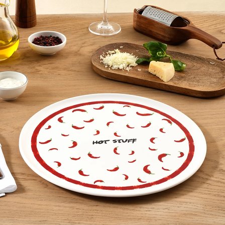 Karaca Hot Stuff Pizza Tabağı Beyaz 30 cm