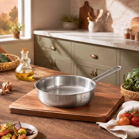 Emsan Grace İndüksiyon Tabanlı Çelik Tava 26 cm