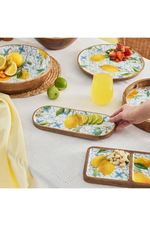 Karaca Home Mango Lemon Servislik 30x11x1,50 cm