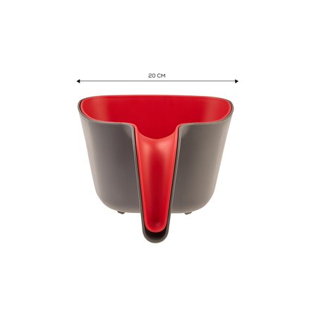 Emsan Nell Gray&Red 2'li Süzgeç