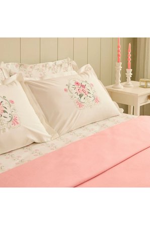 Karaca Home Beloria Nish Set Çift Kişilik Pike Takımı Multicolour