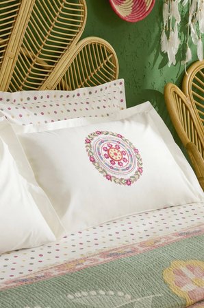 Karaca Home Luneor %100 Pamuk Nish Set Çift Kişilik Pike Takımı Multicolour