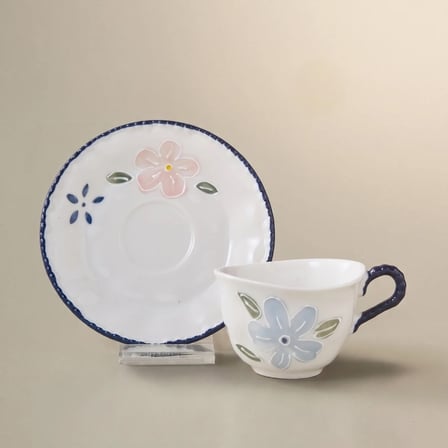 Karaca Perla Bloom 6 Kişilik Kahve Fincan Takımı 90 ml