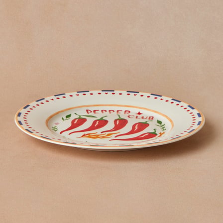 Karaca Pepper Club Pasta Tabağı 19 cm Mavi
