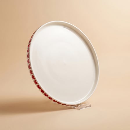 Karaca Sweetheart Servis Tabağı Beyaz 27 cm