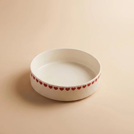 Karaca Sweetheart Çukur Tabak Beyaz 20 cm