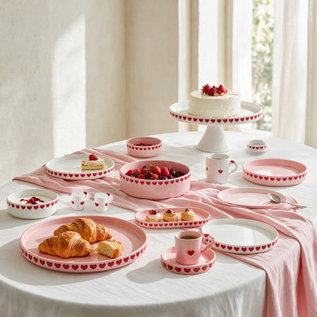 Karaca Sweetheart Kek Standı  Pembe 27 cm