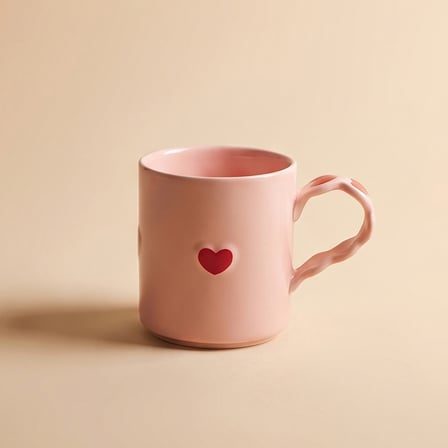 Karaca Sweetheart Kupa Pembe