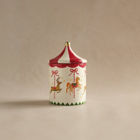 Karaca New Year Yılbaşı Carousel Baharatlık 16,5 cm