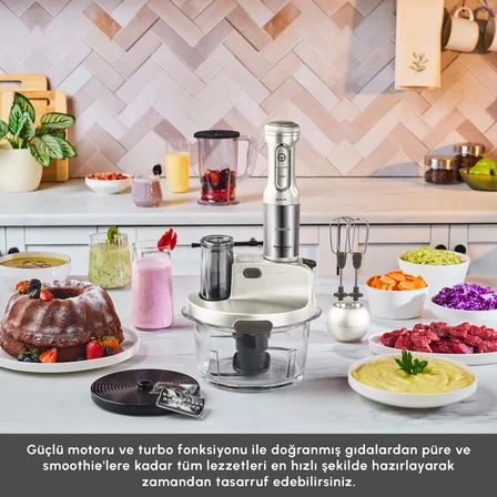 Karaca Mastermaid Prosteel Cam 2500W Swiss Cream