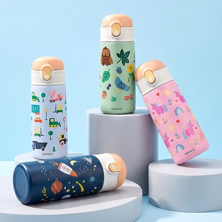 Karaca Little Joys Jungle Çelik Sızdırmaz Termos 500 ml