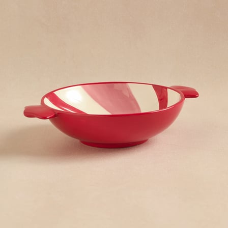 Karaca New Year Candy Twist Pink Pasta Tabağı 20 cm