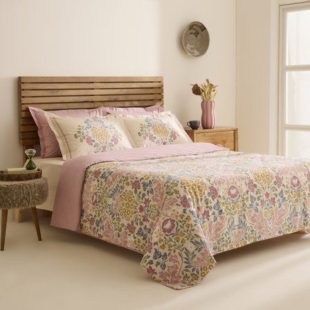 Karaca Home Grandis %100 Pamuk Çift Kişilik Nevresim Takımı Multicolour