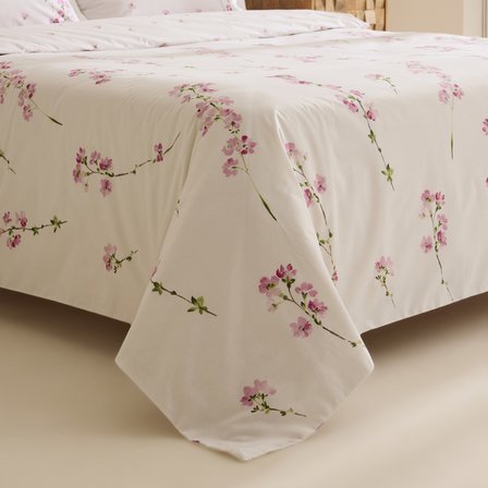 Karaca Home Natera %100 Pamuk Çift Kişilik Nevresim Takımı Pembe