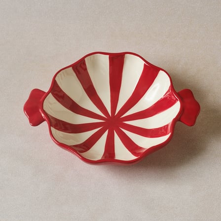 Karaca New Year Candy Twist Pink Pasta Tabağı 19 cm