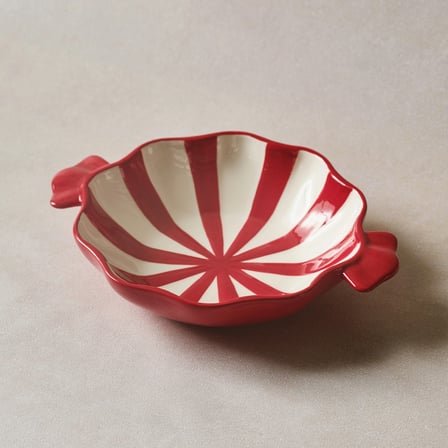 Karaca New Year Candy Twist Pink Pasta Tabağı 19 cm