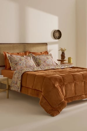 Karaca Home Sahran %100 Pamuk Wellsoft Çift Kişilik Comfort Set Orange