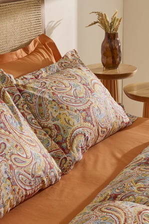 Karaca Home Sahran %100 Pamuk Wellsoft Çift Kişilik Comfort Set Orange