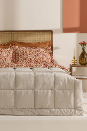 Karaca Home Persephone %100 Pamuk Welsoft Çift Kişilik Comfort Set Bej