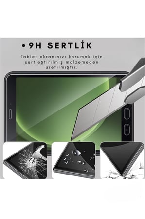 Fuchsia Galaxy Tab Active 2 T390 ile Uyumlu Nano Tablet Ekran Koruyucu