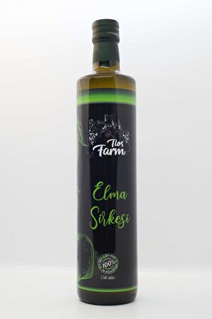 Tlos Farm Ev Yapımı Elma Sirkesi 750ml