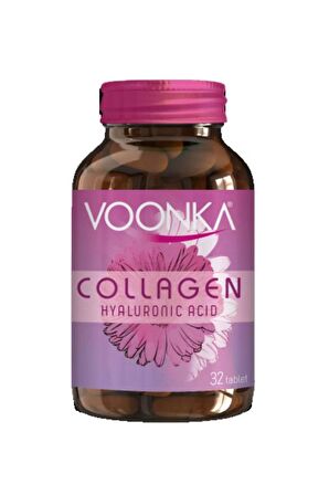 Voonka Collagen Hyaluronic Acid 32 Tablet 2 Paket