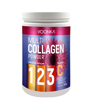 Voonka Multi Collagen Powder 300 Gr