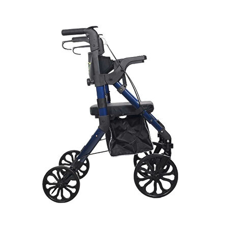 Loco Wheelator Alüminyum Rollator | Katlanabilir Yapısı,Fren Sistemi Yüksek Taşıma Kapasitesi PR-898