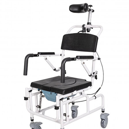 Golfi Alüminyum Tilt Klozetli Banyo Sandalyesi | Ergonomik Yapı ve Ayarlanabilir Konfor G541