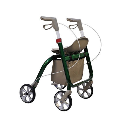 Loco Alüminyum Lüks Rollatör | Geniş Yapısı, Sağlam Gövdesi Yüksek Konfor Sunan Katlanabilir PR-897